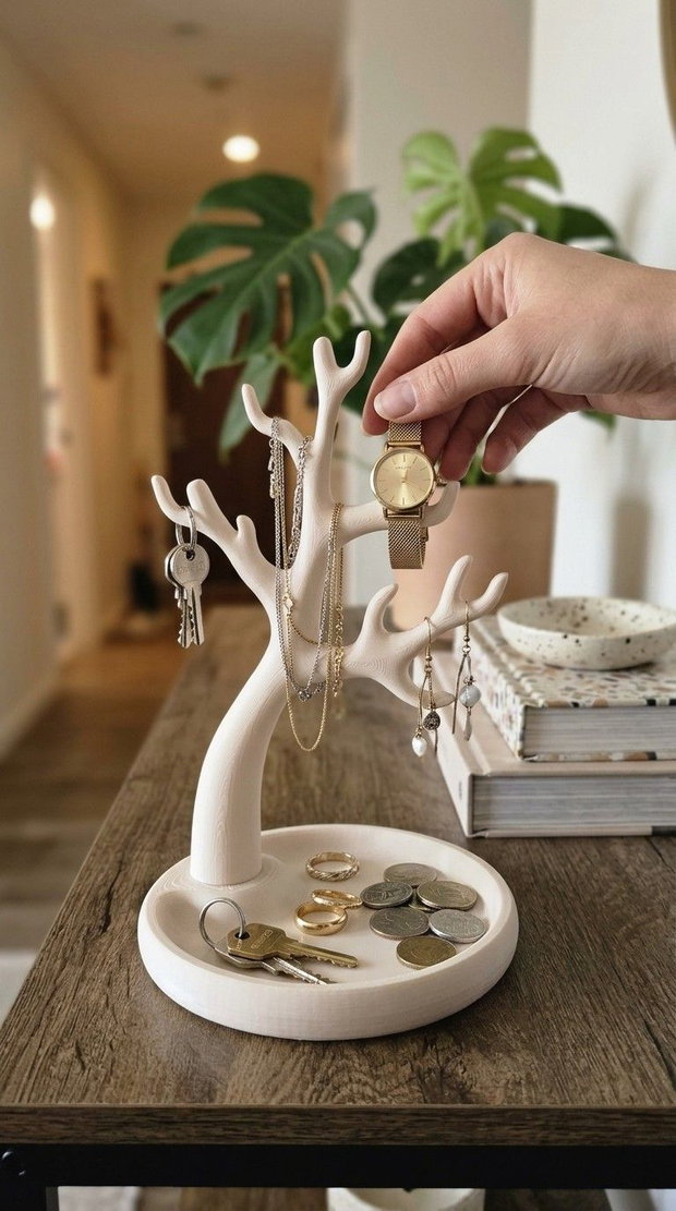 Suport / Stativ Ceasuri și Accesorii Bonsai Tree Personalizabil pe Comandă