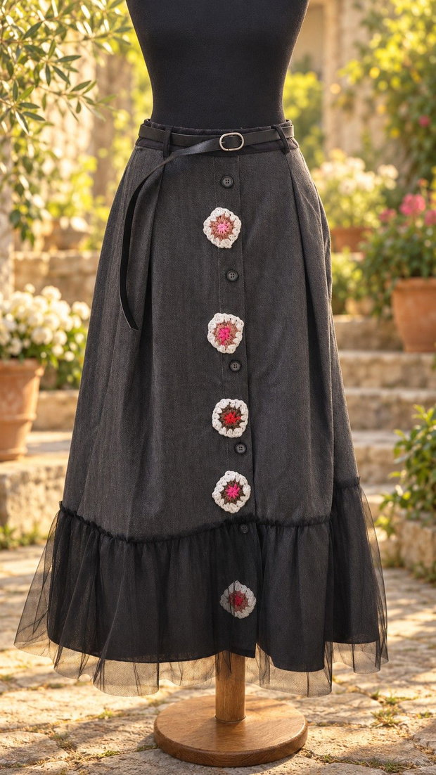 Fustă Poveste de toamnă  Larrange