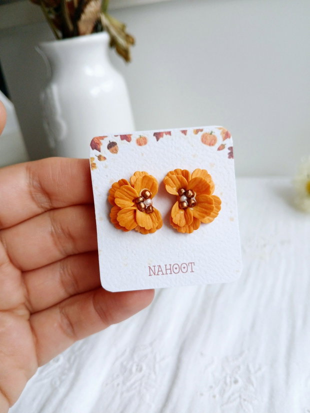 Cercei Rusty Flowers