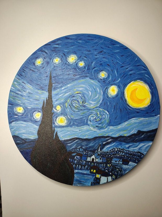 Tablou O noapte instelata de Van Gogh