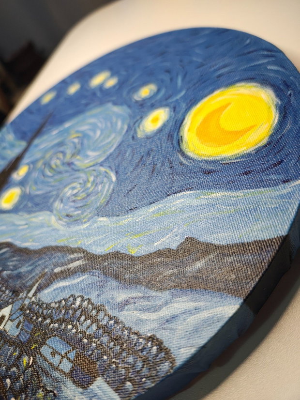 Tablou O noapte instelata de Van Gogh