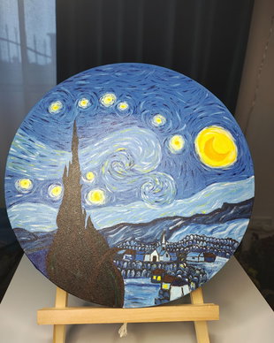 Tablou O noapte instelata de Van Gogh