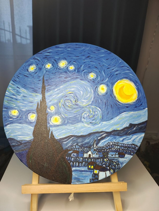 Tablou O noapte instelata de Van Gogh