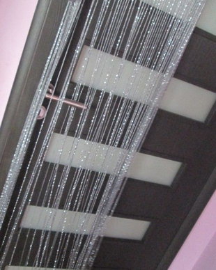 perdea snur gri 100/240cm