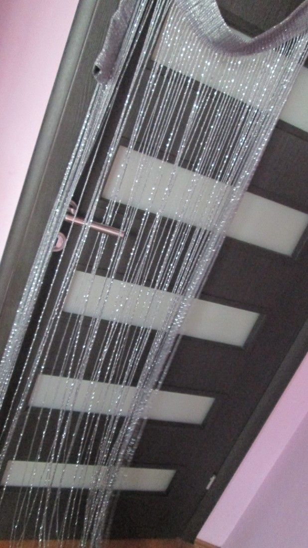 perdea snur gri 100/240cm