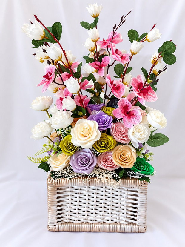 Vis de Satin  Dulce Rafinament | Aranjament floral handmade