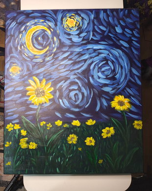 Tablou stil Van Gogh