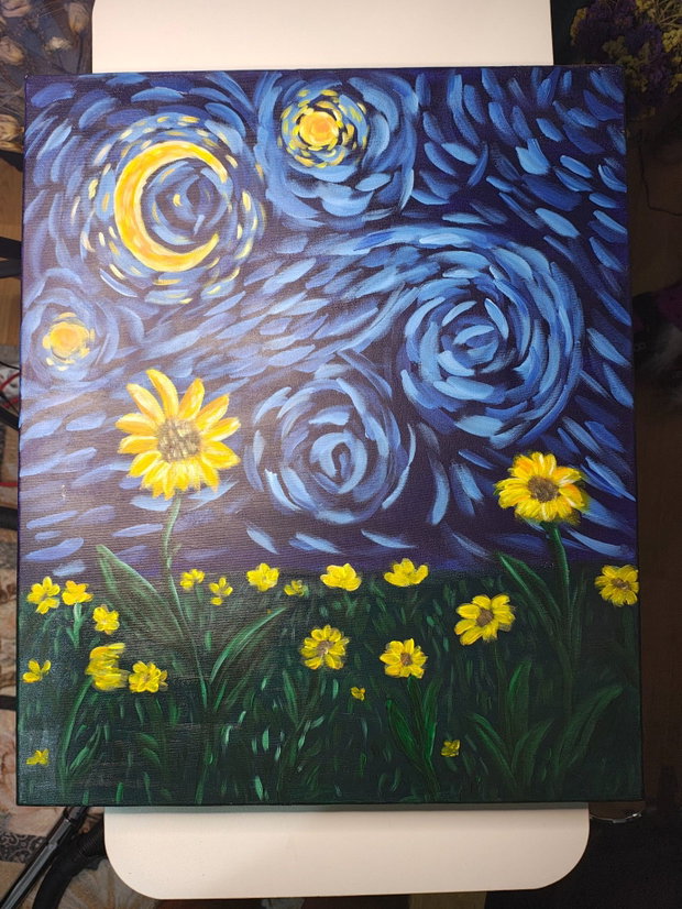 Tablou stil Van Gogh