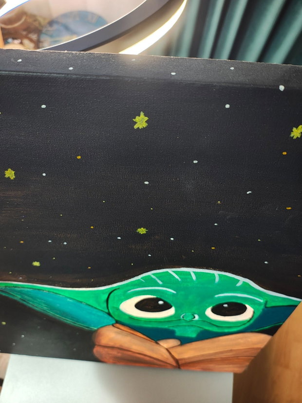 Tablou Baby Yoda