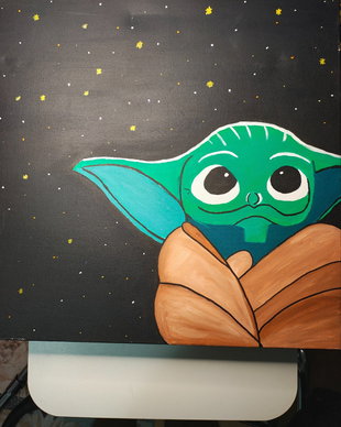 Tablou Baby Yoda