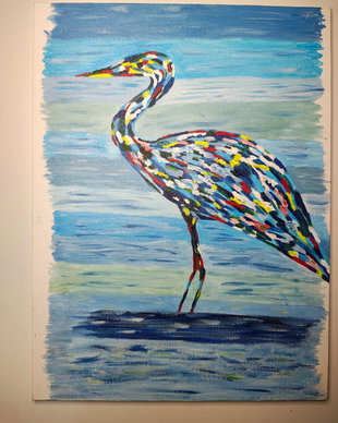 Tablou Stork/ Cocostârc