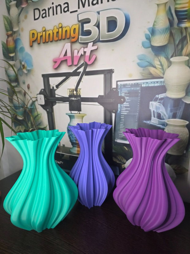 Vaze si obiecte printate 3D
