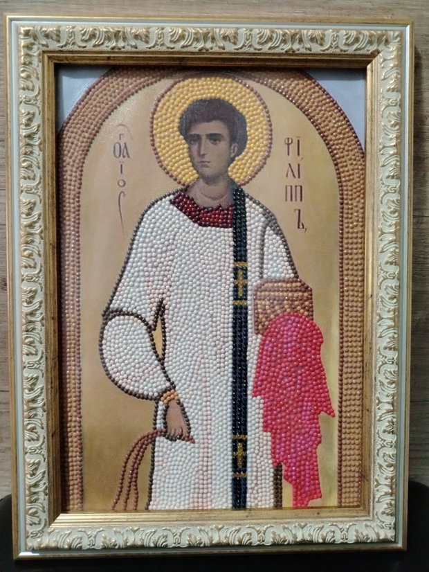 Icoane personalizate tehnica Diamond Painting 3D, lucrate manual