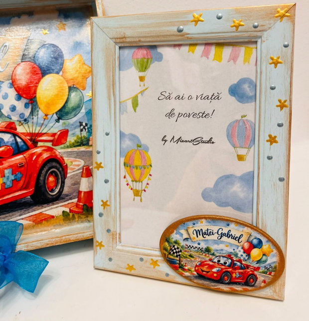 Set personalizat pentru taierea motului / tema Cars, Mașinuțe, Fulger Mcqueen