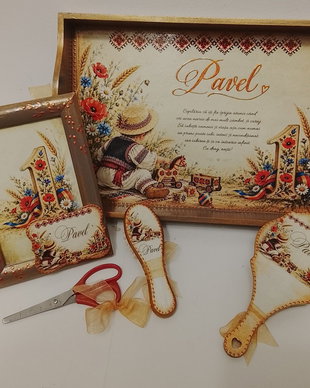 Set personalizat pentru taierea motului / tema traditionala