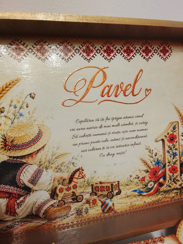 Set personalizat pentru taierea motului / tema traditionala