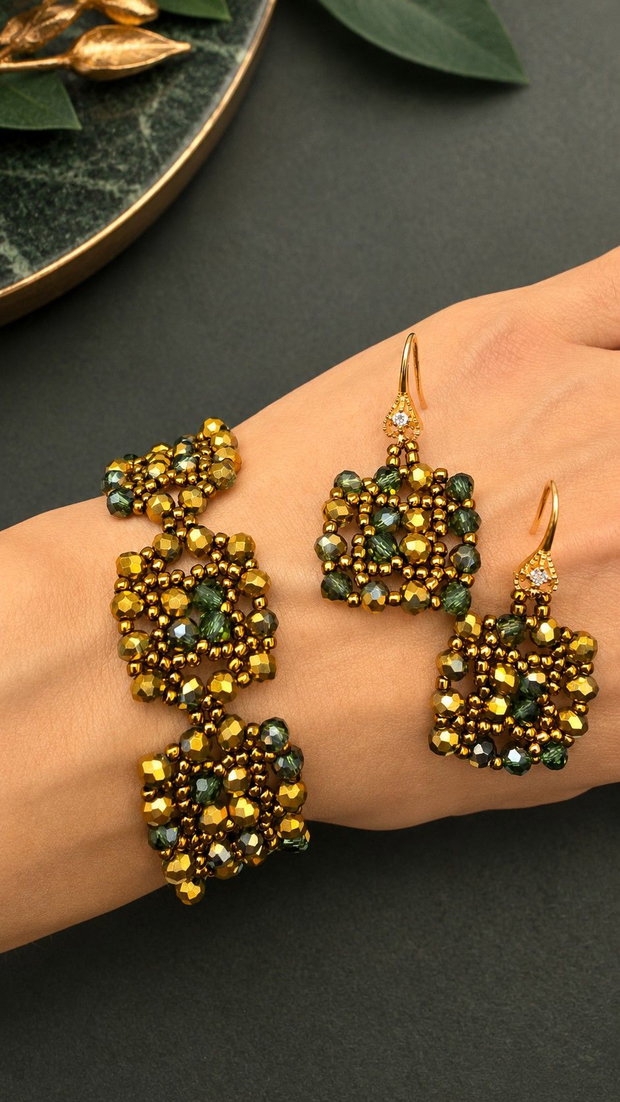 Set Emerald Elegance