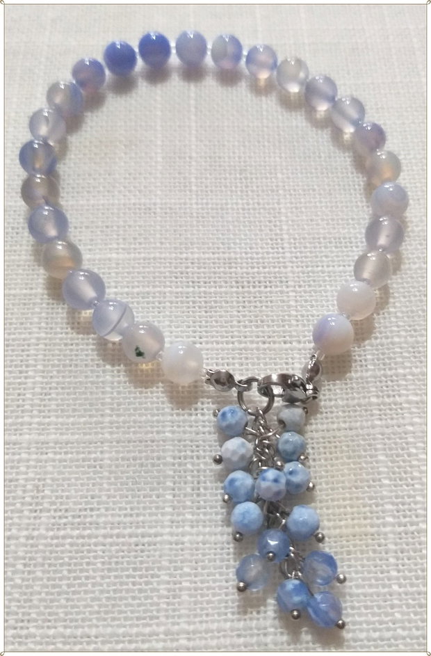 BRATARA- AGAT STRIPED BLEU-MOV-2