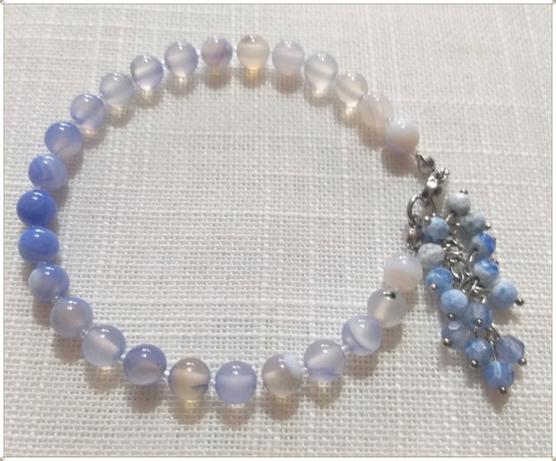 BRATARA- AGAT STRIPED BLEU-MOV-2