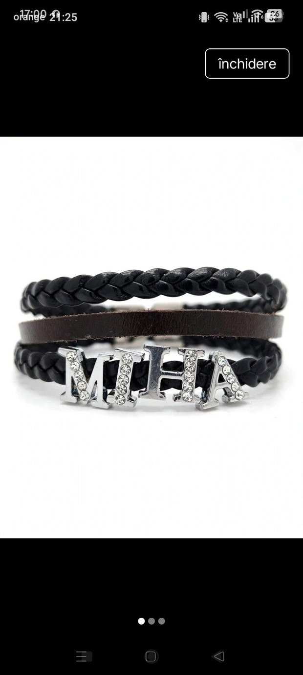 Bratara personalizata