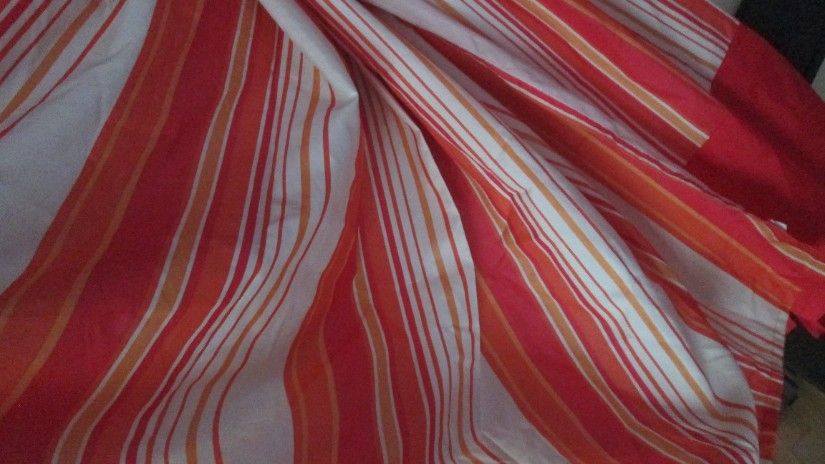 draperie dungi colorata