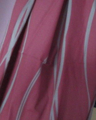 2 draperii  mov cu dungi