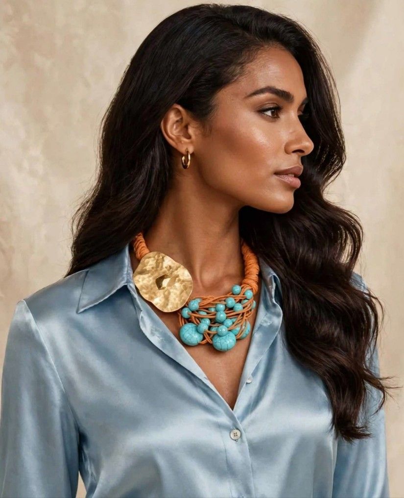 Colier statement Boho Chic