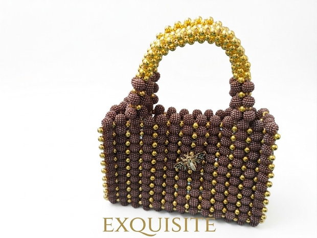 Geanta din mărgele handmade ( variante culori)