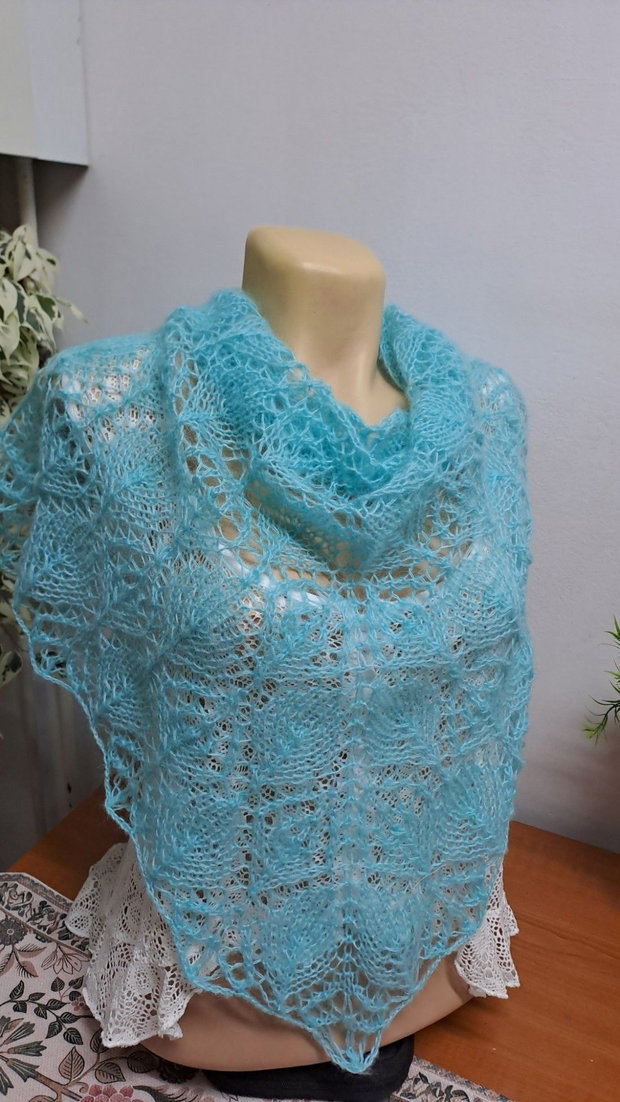 Șal bleu