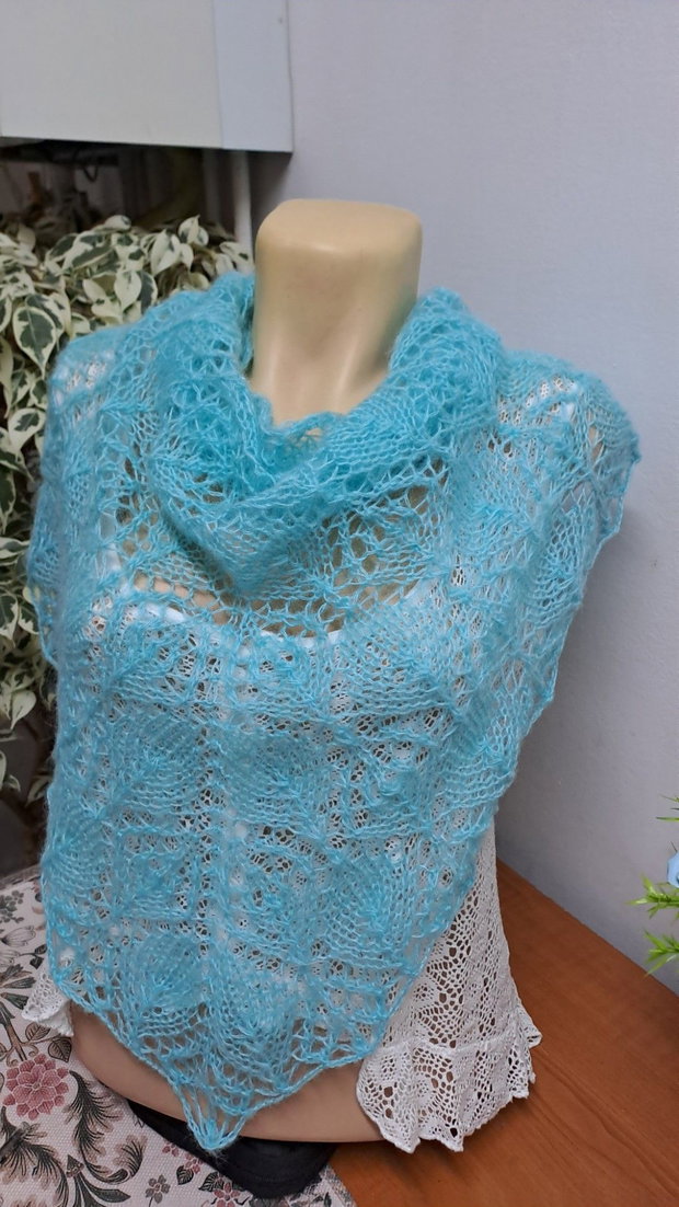 Șal bleu