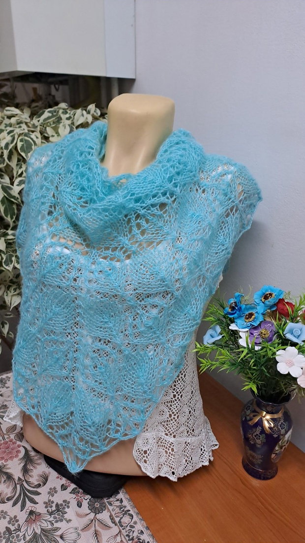 Șal bleu