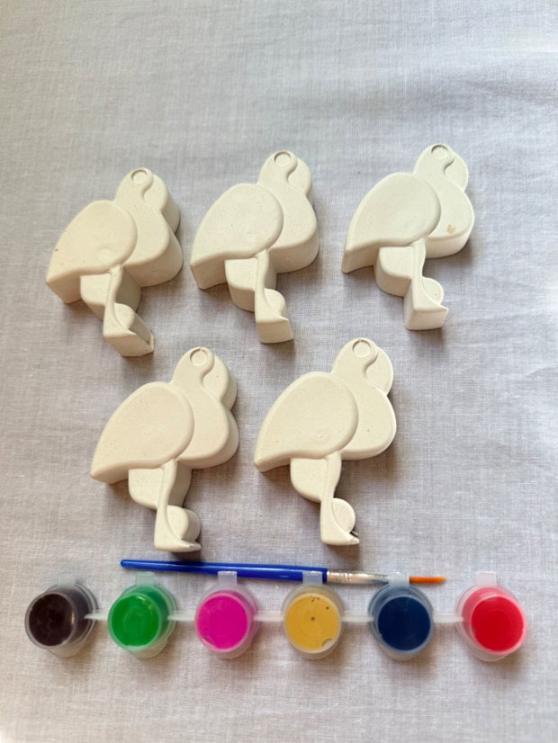 Kit creativ Flamingo