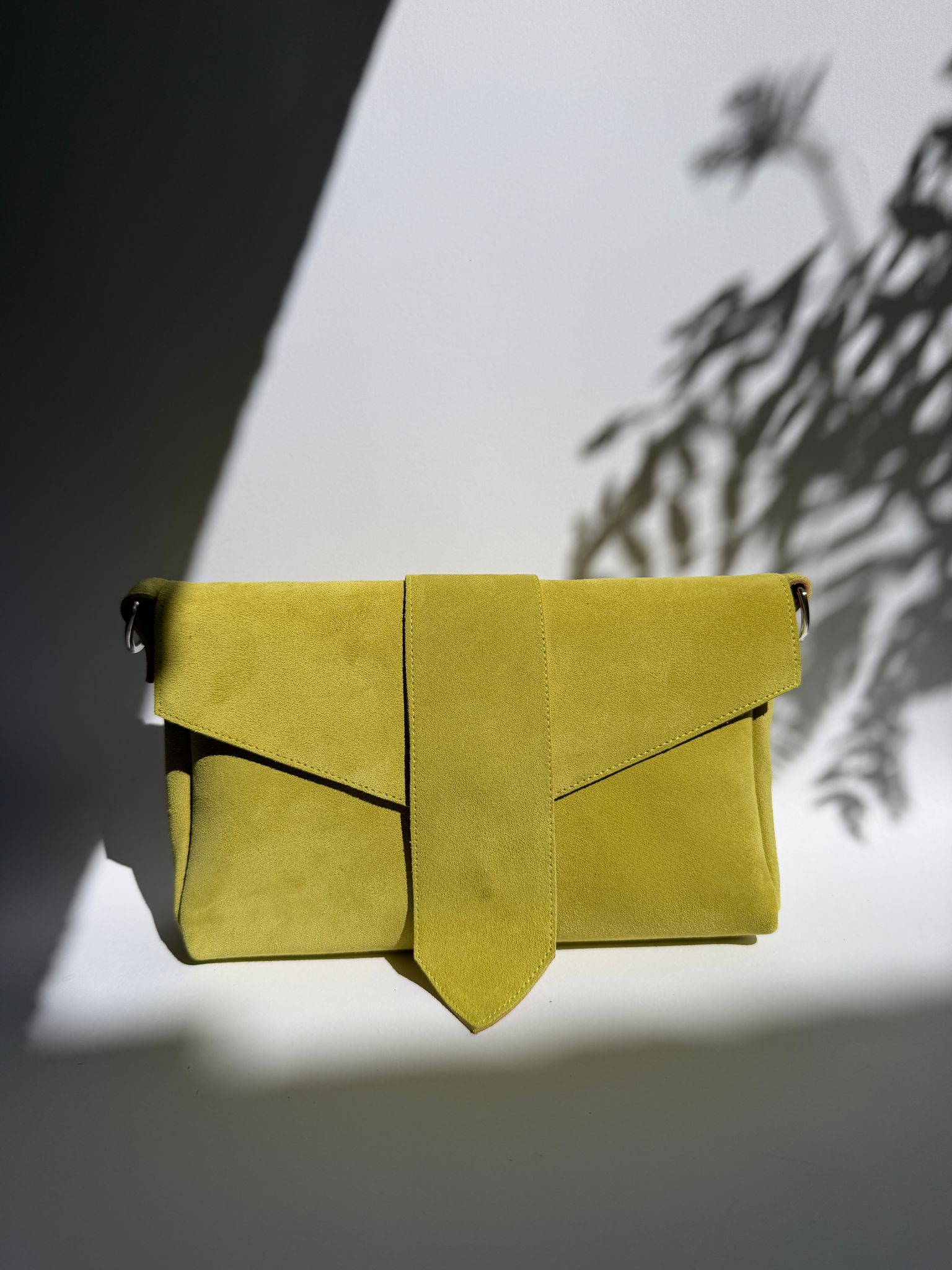 Geantă din piele naturală LOVE LIME VELOR | Dichisar